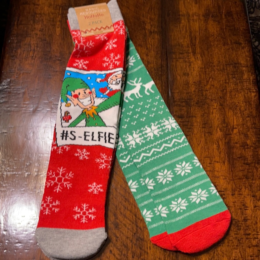 Christmas Socks, Size 10-13 Men’s NEW